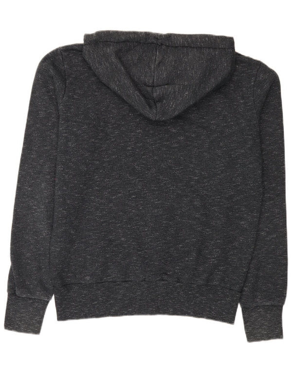 Męski sweter z kapturem Superdry z grafiką, średni, granatowy, bawełniany w cętki