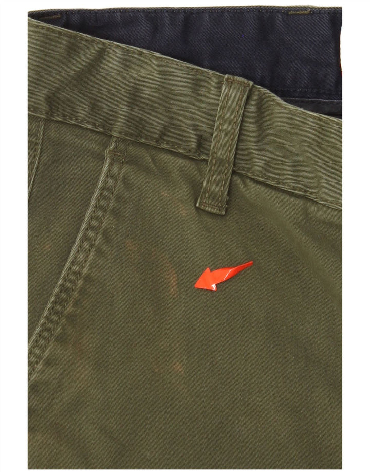 Damskie spodenki chino TOMMY HILFIGER W28, średnia bawełna khaki