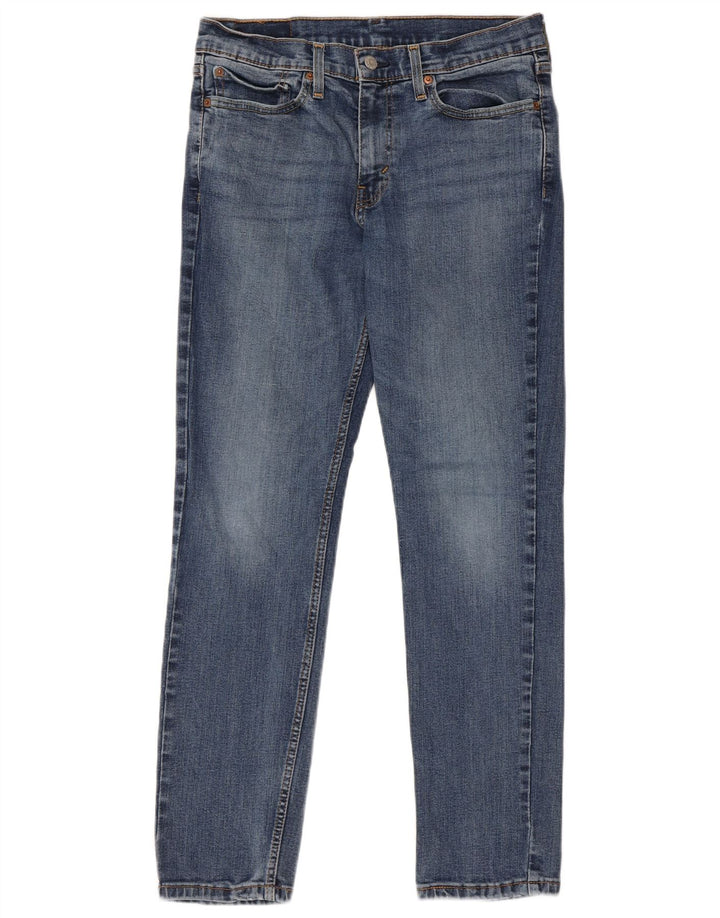 Męskie proste dżinsy Levi's W31 L30 Niebieskie bawełniane