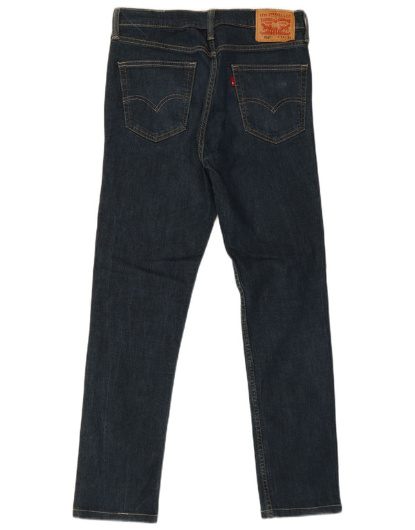 Męskie jeansy Levi's 511 Slim W34 L32 Niebieska bawełna