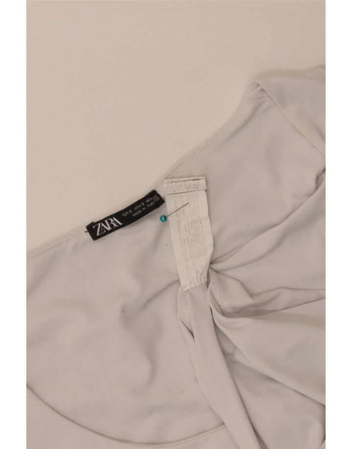 Damska kamizelka Zara Top UK 8 Small White Poliamid