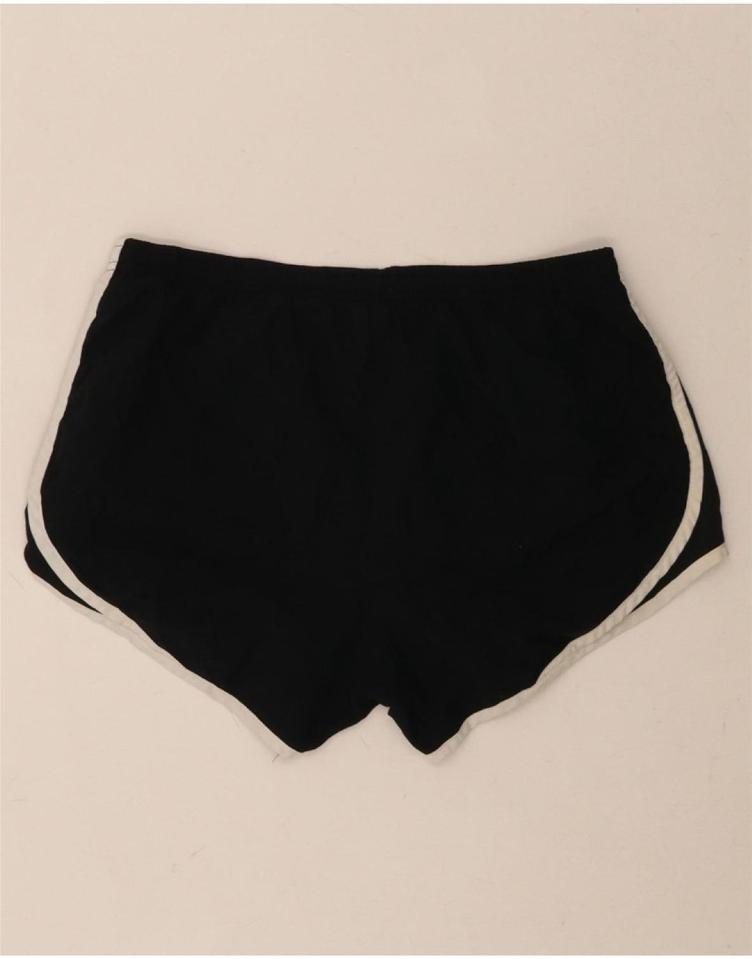 NIKE Womens Sport Shorts UK 14 Medium  Black Polyester Vintage Nike and Second-Hand Nike from Messina Hembry 