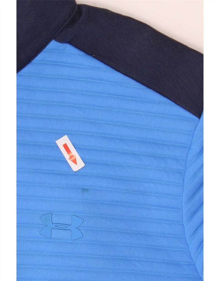 Męski dres Under Armour Cold Gear z pulowerem w kolorze średnioniebieskim