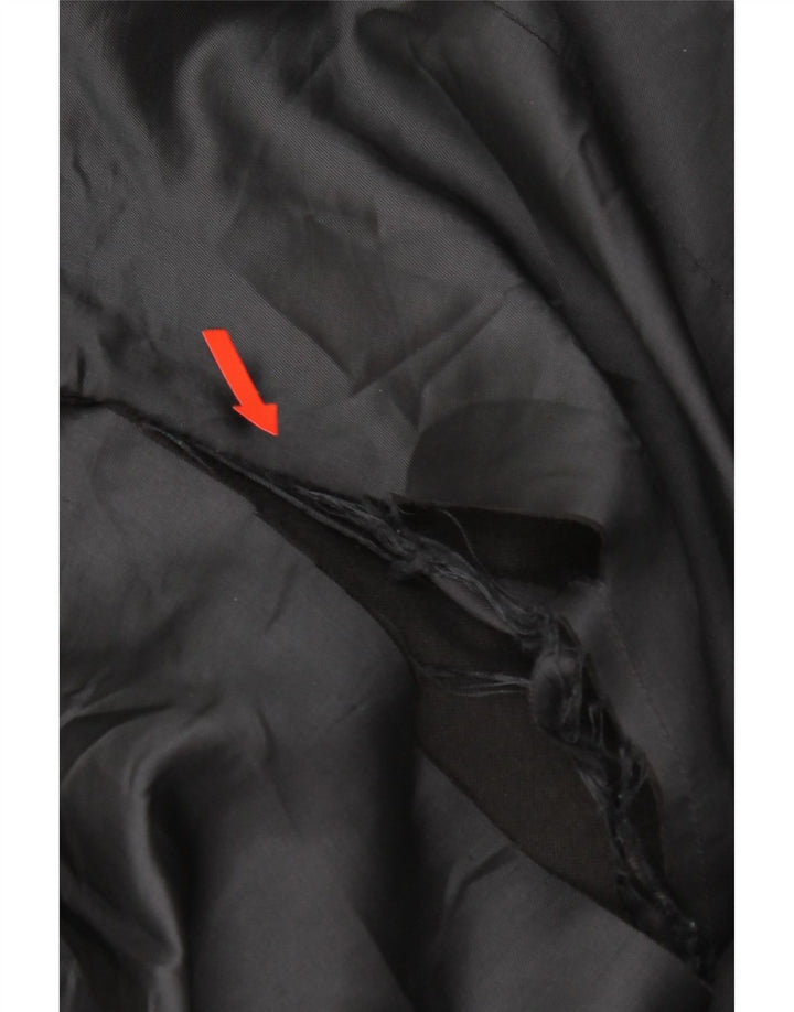 Płaszcz męski Hugo Boss EU 50, duży, czarny, bawełniany