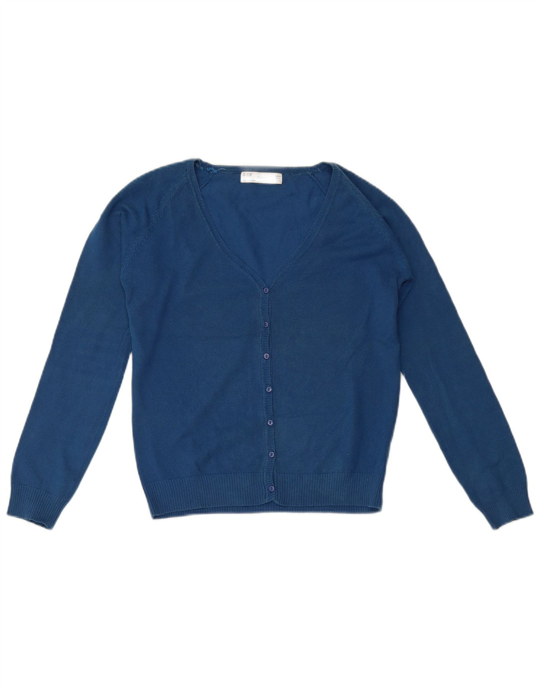 Sweter damski Zara, UK 12, średni niebieski, bawełniany