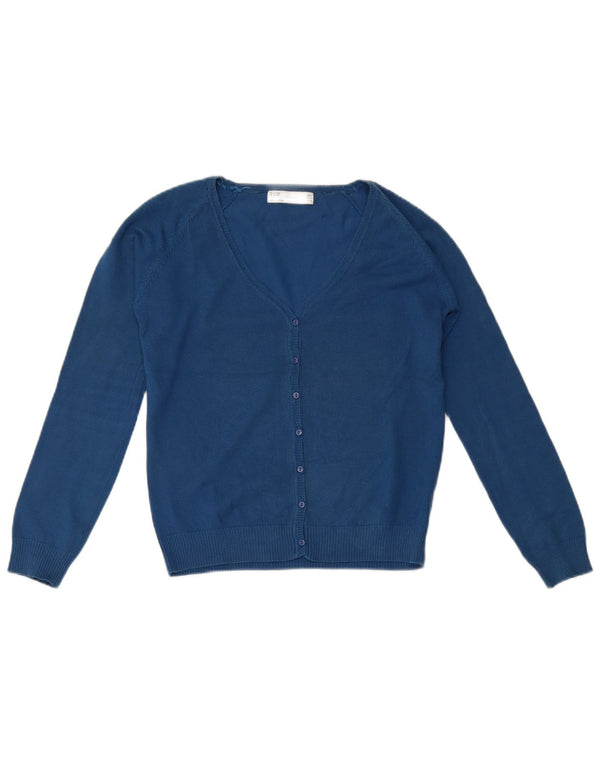 Sweter damski Zara, UK 12, średni niebieski, bawełniany