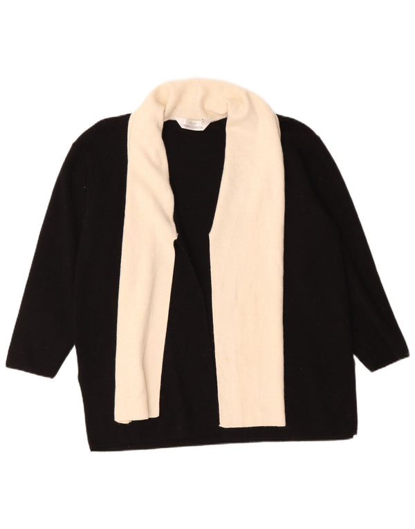 Marks & Spencer Damski sweter oversize UK 12, średni czarny