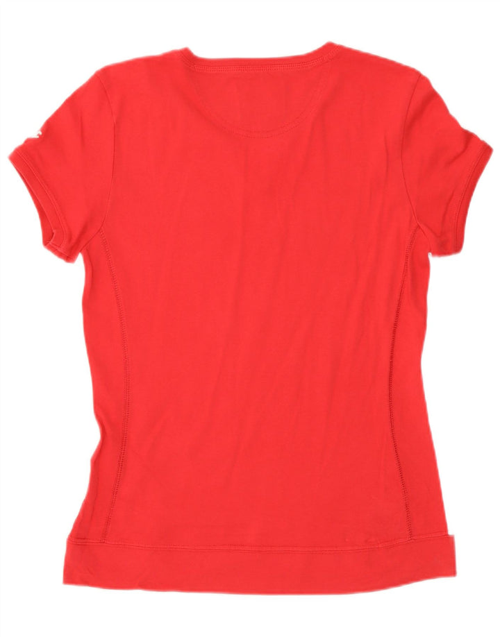 T-shirt damski Champion Heritage Classics Top UK 14, duży, czerwony
