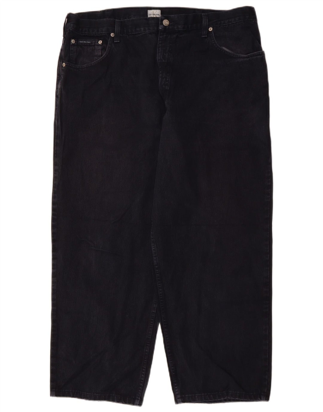 Męskie luźne dżinsy CALVIN KLEIN W40 L27 Granatowe, bawełniane