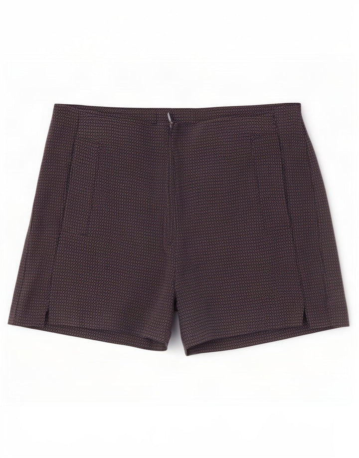 Krótkie spodenki damskie Zara Medium W28 granatowe geometryczne