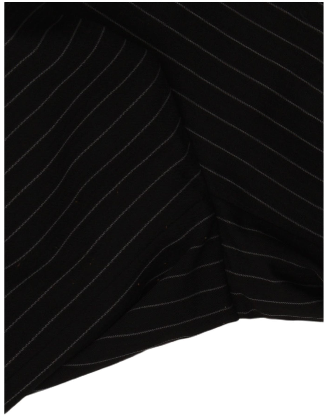 Męska marynarka zapinana na 2 guziki Kartel UK 48 4XL Czarny poliester w prążki