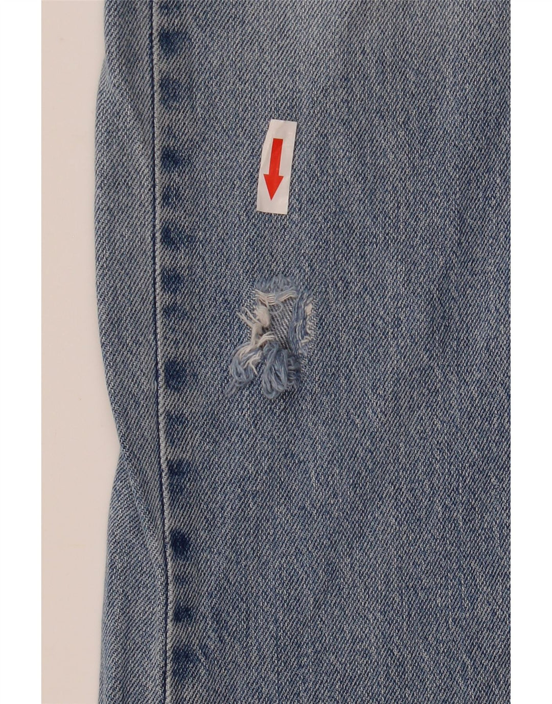 Męskie jeansy Levi's 502 Straight W33 L32 Niebieskie bawełniane