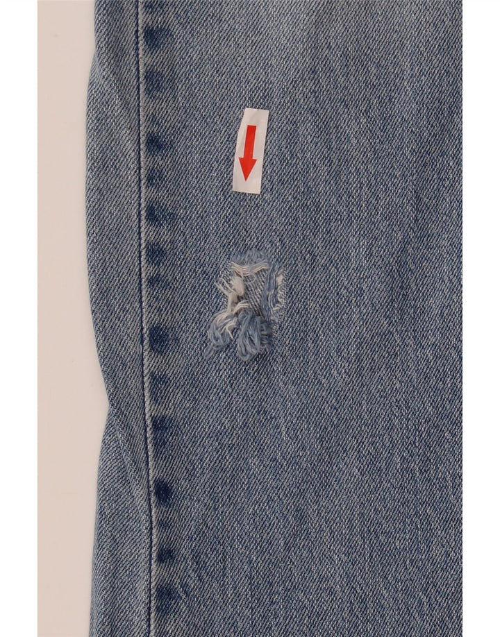 Męskie jeansy Levi's 502 Straight W33 L32 Niebieskie bawełniane