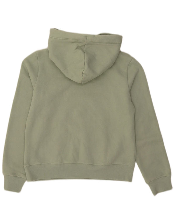 Damski sweter z kapturem Superdry UK 12, średni zielony, bawełniany