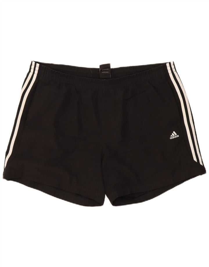 ADIDAS Mens Climalite Sport Shorts 2XL Black Polyester