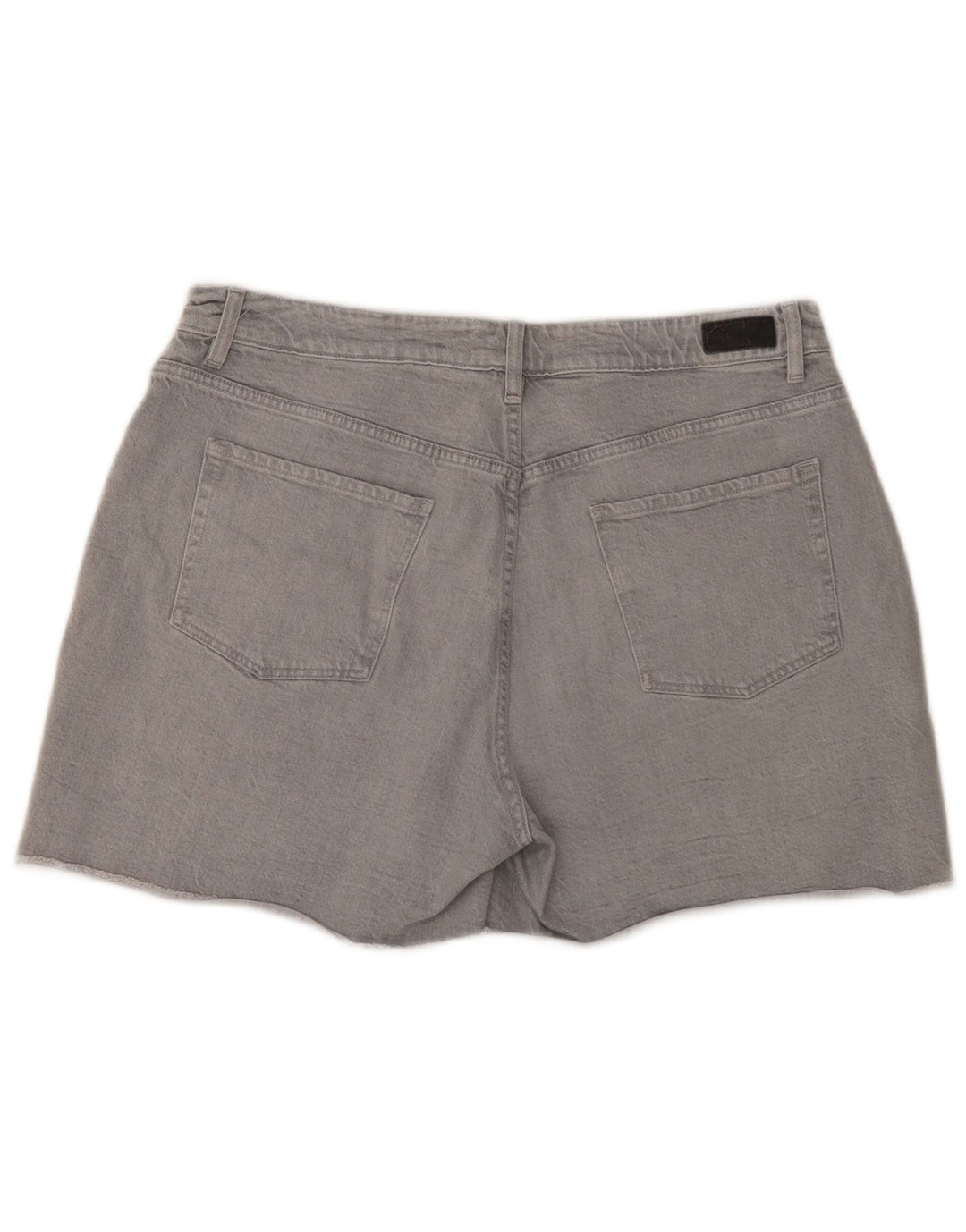 Damskie spodenki jeansowe Fat Face UK 16 Large W36 Szara bawełna
