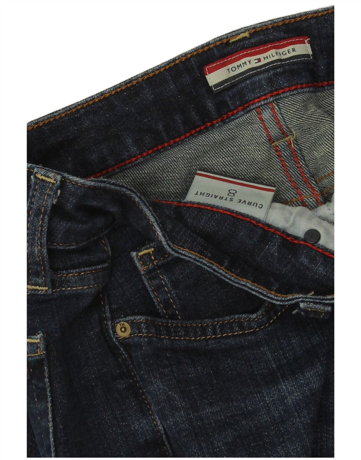 Dżinsy damskie Tommy Hilfiger Curve Straight US 8 Medium W30 L33 Niebieskie
