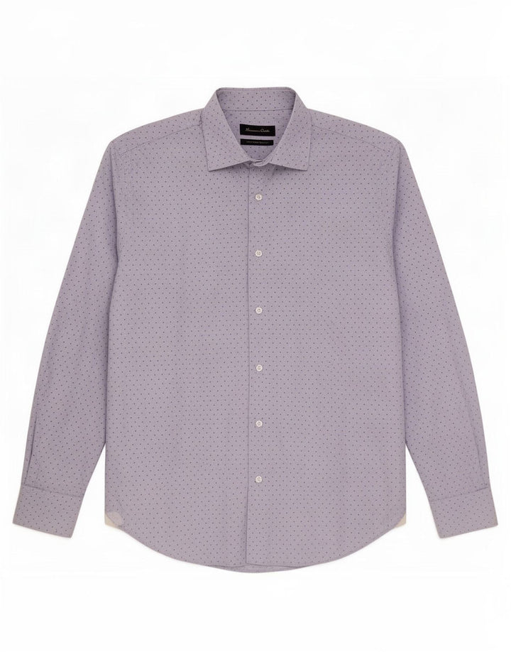 Koszula męska Massimo Dutti w kolorze średnioniebieskim w cętki