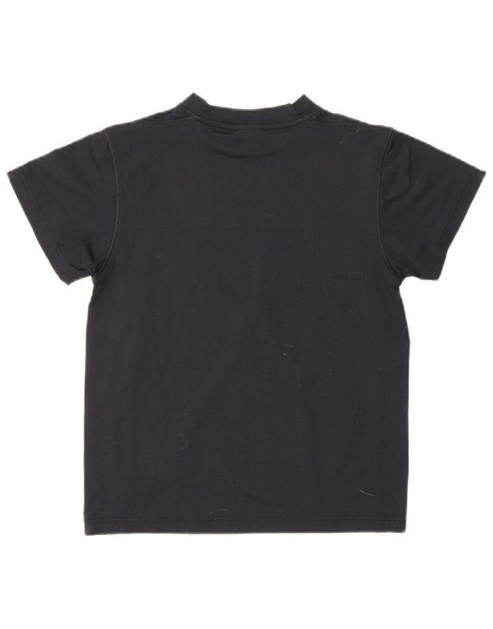 Damska krótka koszulka DIADORA Top UK 10, mała, czarna, poliamid