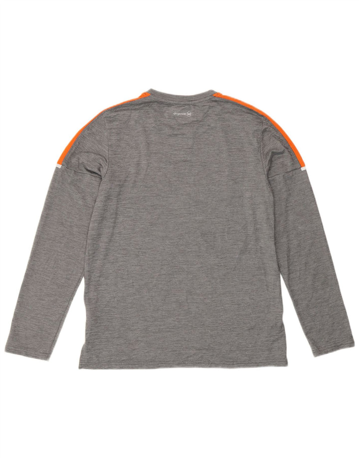 Top chłopięcy Russell Athletic z długim rękawem, 15-16 lat, 2XL, szary poliester