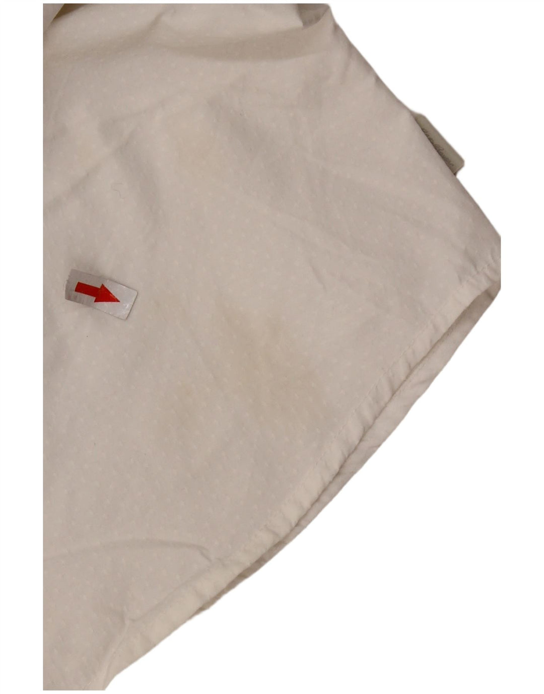 Damska bluzka koszulowa EDDIE BAUER UK 10 Small White Spotted Nylon