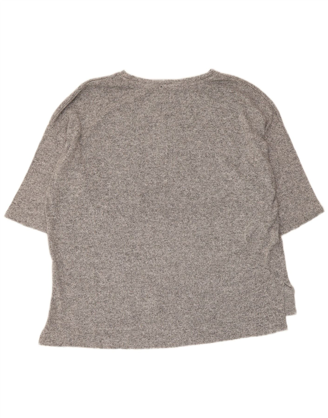 Damski top Zara Trafaluc Oversize z rękawem 3/4, UK 14, średni szary nakrapiany