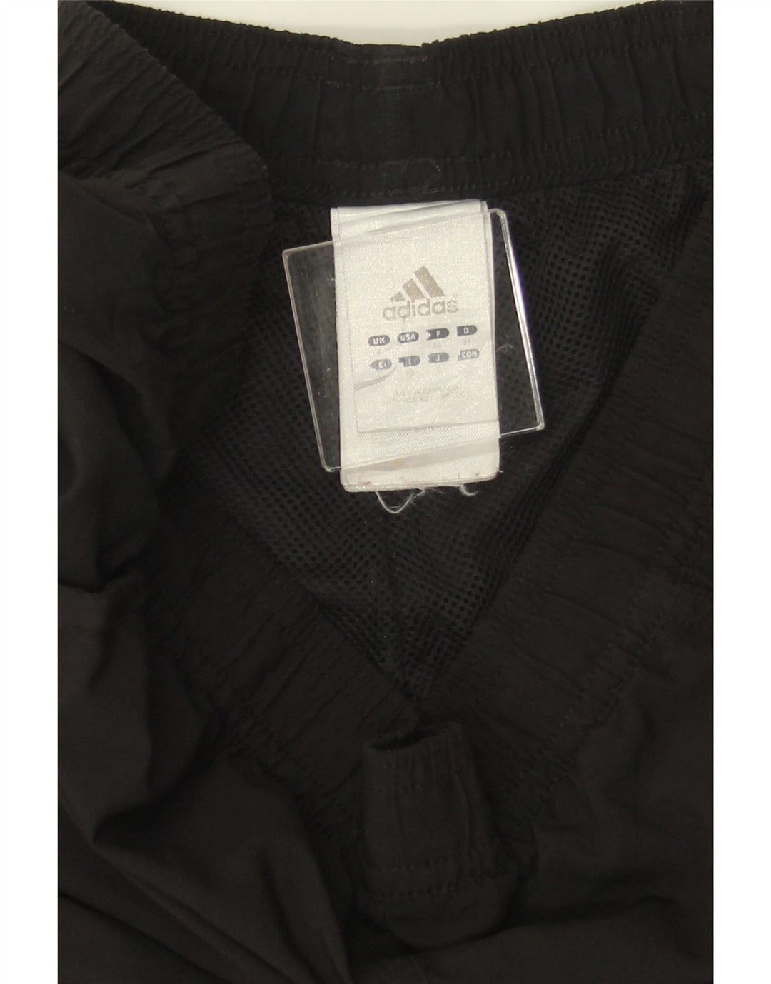 Damskie spodnie dresowe ADIDAS Joggers UK 8, małe, czarne, poliestrowe