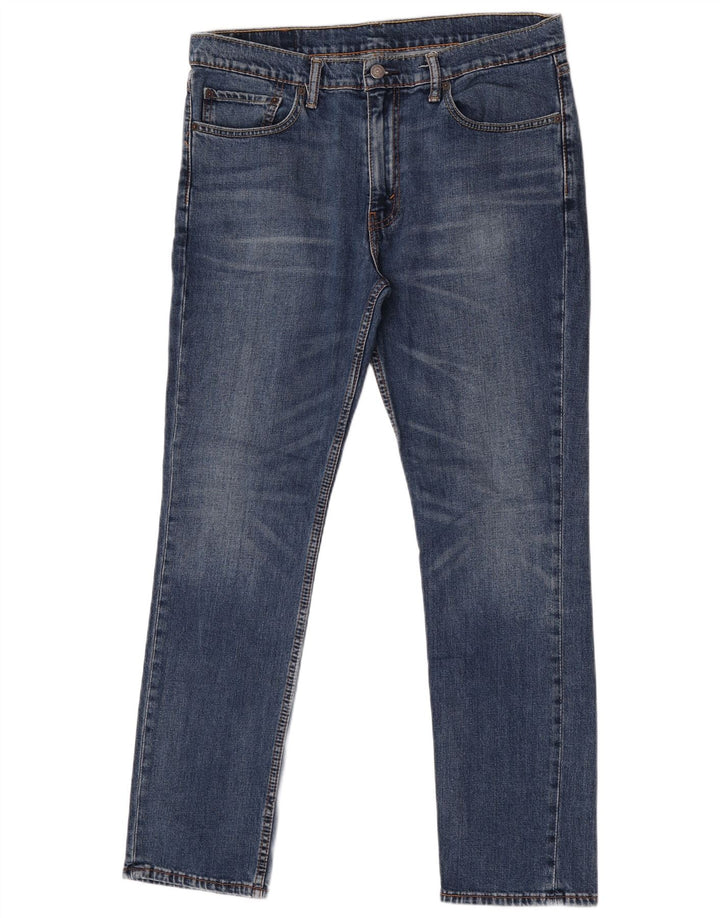 Męskie jeansy Levi's 511 Slim W36 L32 Niebieska bawełna