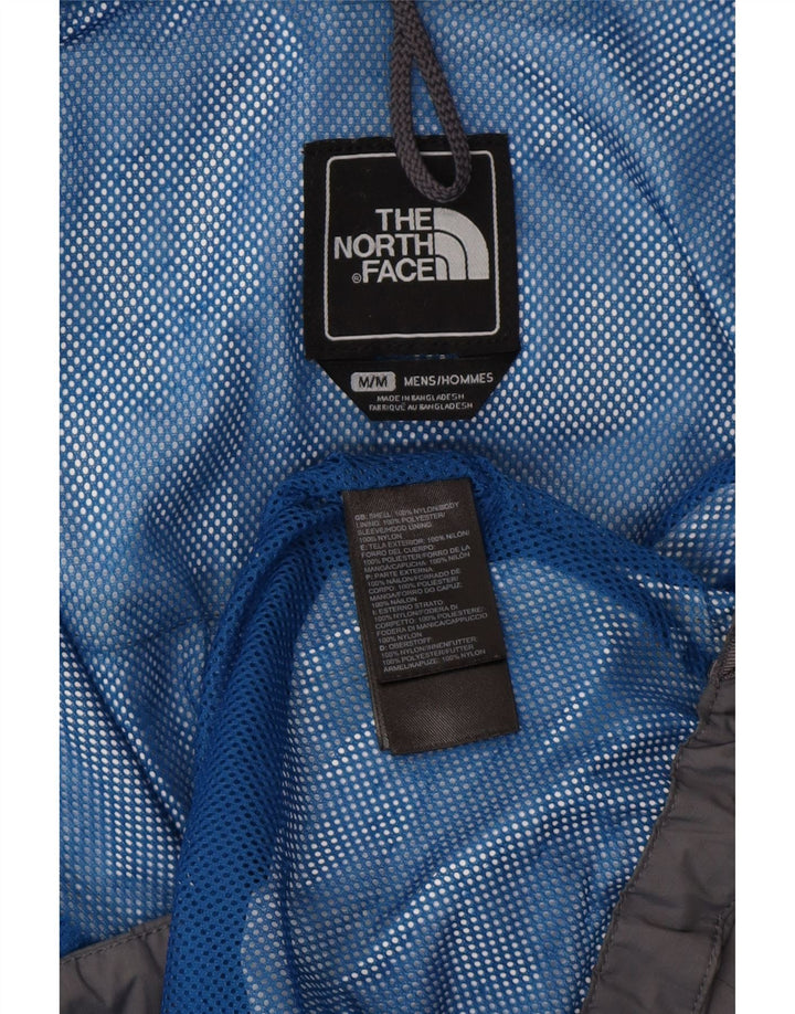 Męska kurtka przeciwdeszczowa z kapturem THE NORTH FACE UK 38 Średni szary nylon