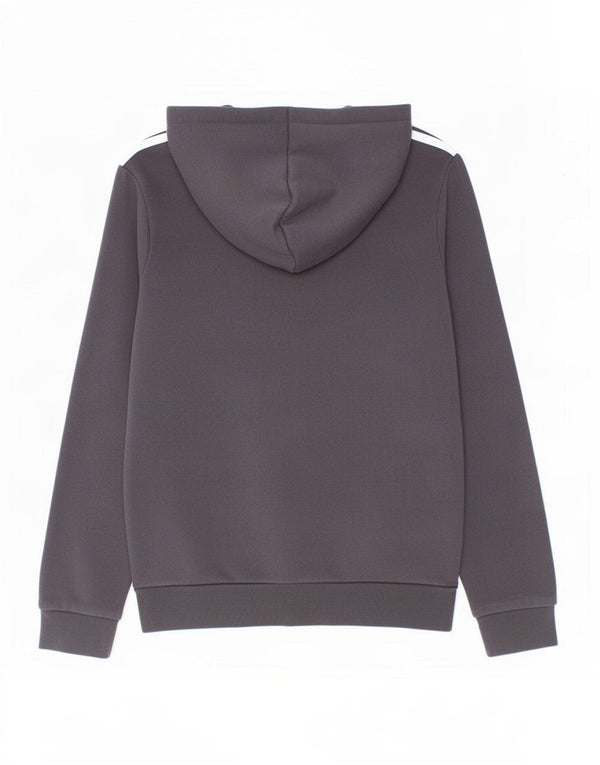 Adidas Chłopięcy Sweter Z Kapturem 9-10 Lat Czarny Bawełniany