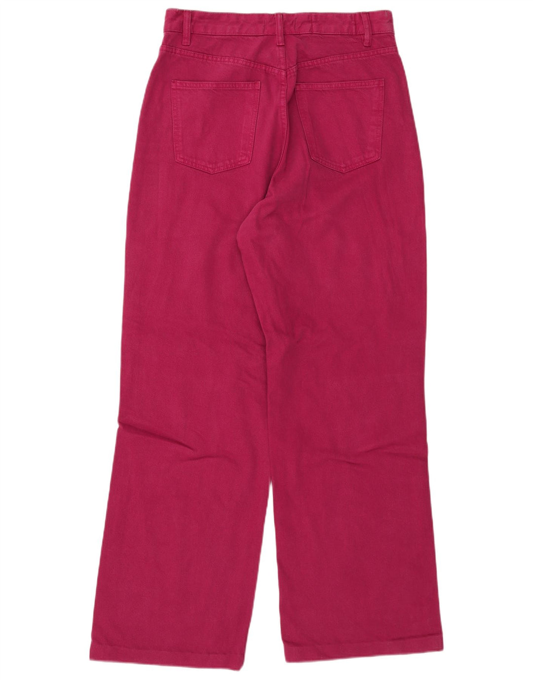 Damskie jeansy z wysokim stanem Zara EU 42 Large W32 L32 Burgundowe