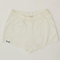 BRUNIK Womens High Waist Pegged Chino Shorts W28 Medium White Vintage Brunik and Second-Hand Brunik from Messina Hembry 
