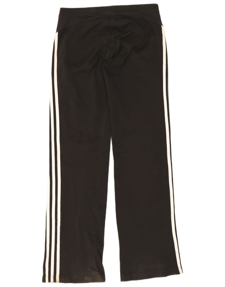 Legginsy damskie Adidas UK 10, małe, czarne, poliestrowe