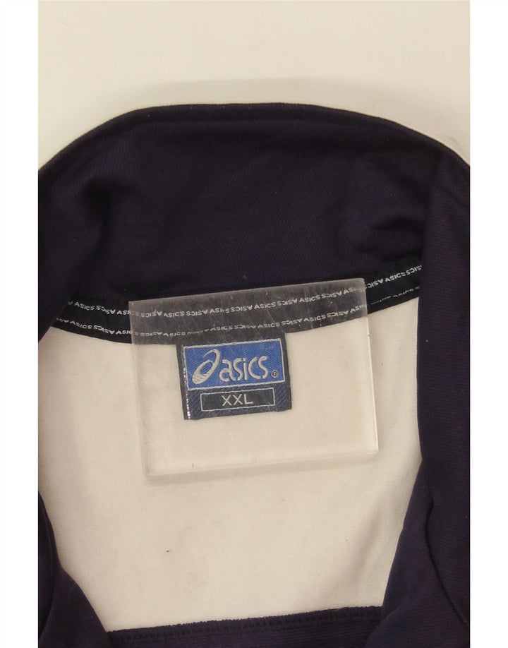Męska kurtka dresowa Asics 2XL w kolorze granatowym