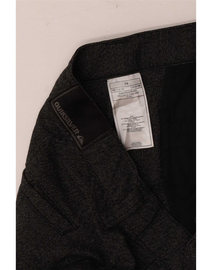 Męskie spodenki cargo Quiksilver Zathan W34, duże, szary poliester