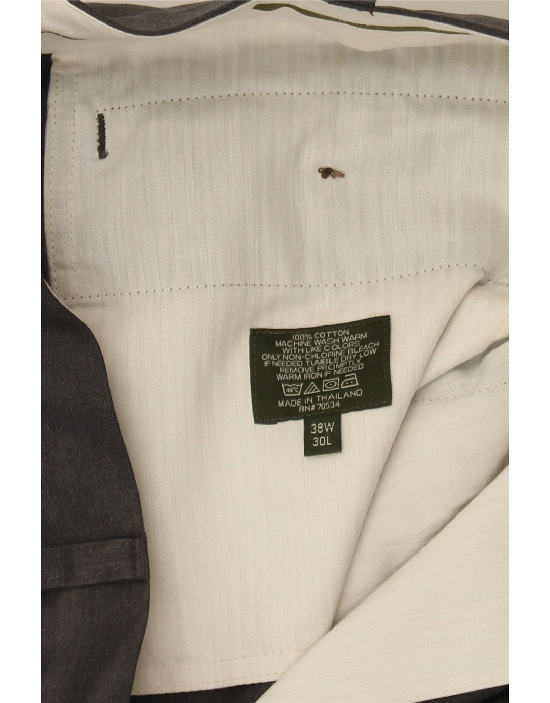 ORVIS Mens Pegged Suit Trousers W38 L27 Grey Cotton Vintage Orvis and Second-Hand Orvis from Messina Hembry 