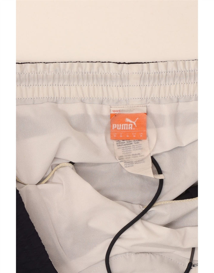 Męskie spodenki sportowe PUMA, średni granatowy poliester