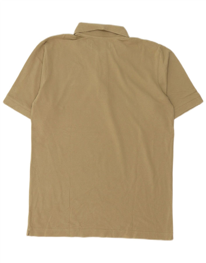 Męska koszulka polo Kappa, średnia bawełna khaki