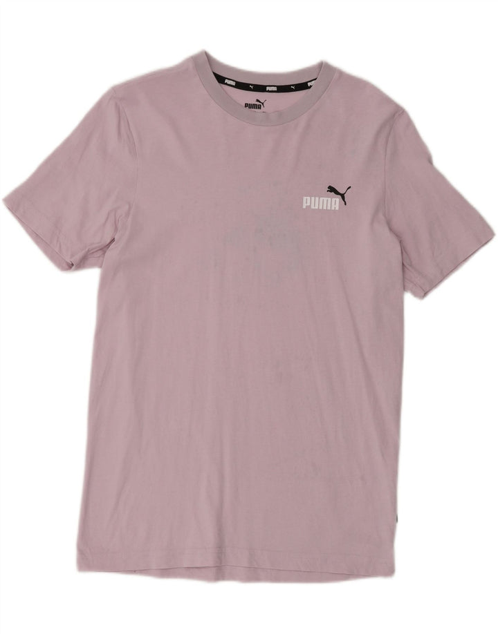 PUMA Mens T-Shirt Top Small Purple Vintage Puma and Second-Hand Puma from Messina Hembry 