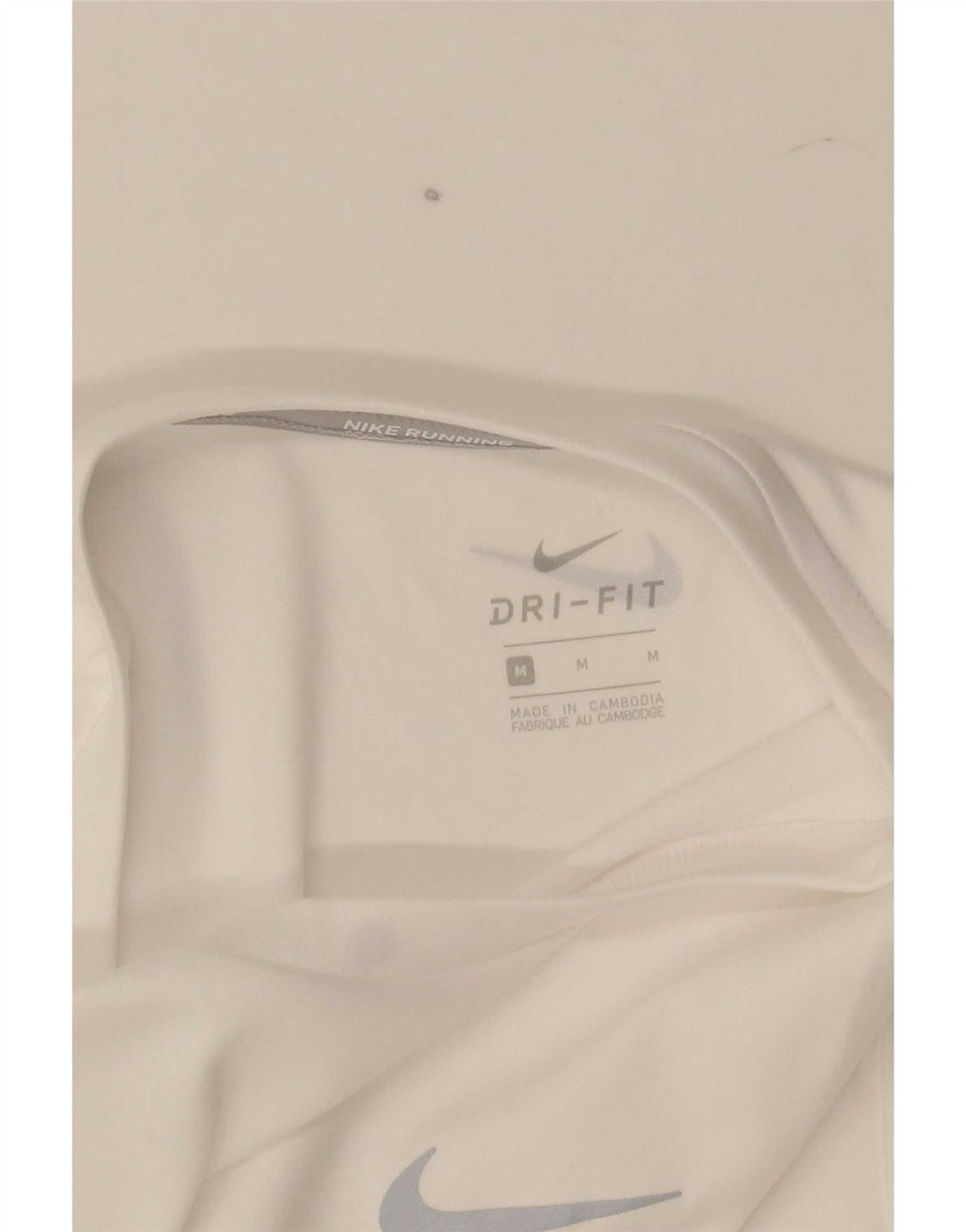 Męski T-shirt Nike Dri Fit, średni biały