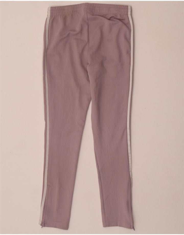 Damskie spodnie dresowe Adidas UK 8 Mały fioletowy poliester