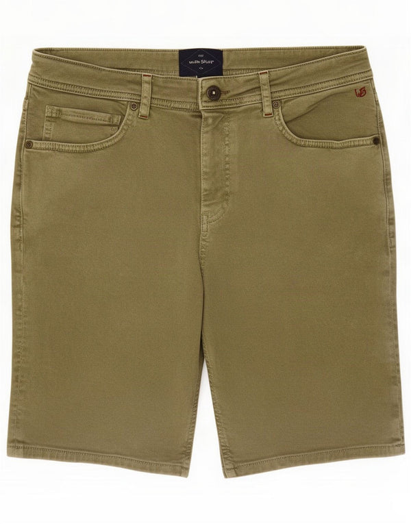 Męskie spodenki jeansowe White Stuff Medium W32 Khaki Cotton