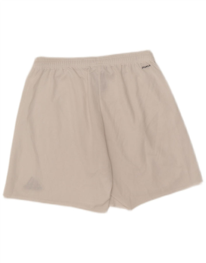 Męskie spodenki sportowe Adidas Aeroready, średni biały poliester