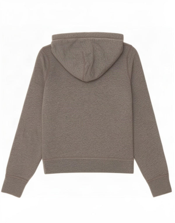 Damski sweter z kapturem Hollister UK 14, średnioszary, bawełniany