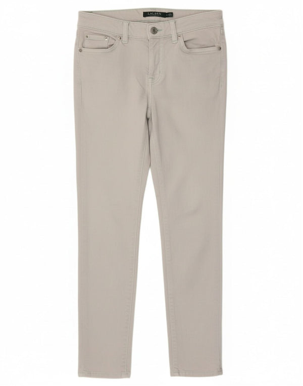 Damskie jeansy skinny Ralph Lauren US 0 XS W26 L26 szare