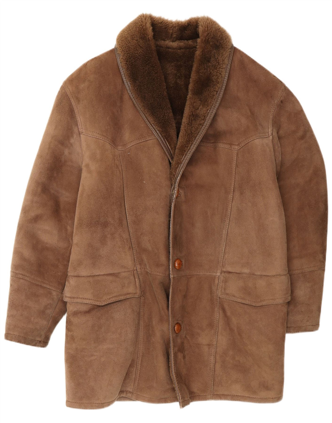 Płaszcz męski Carieri&Carieri IT 46 Small Brown