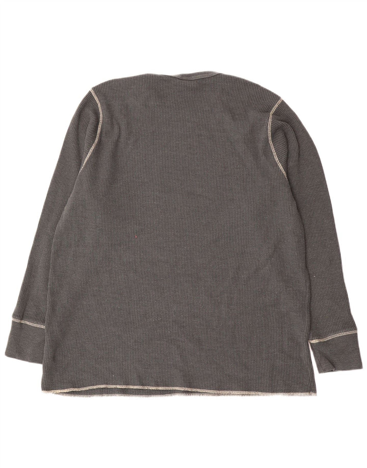 Męska koszulka Nike z długim rękawem 3XL, szara, bawełniana