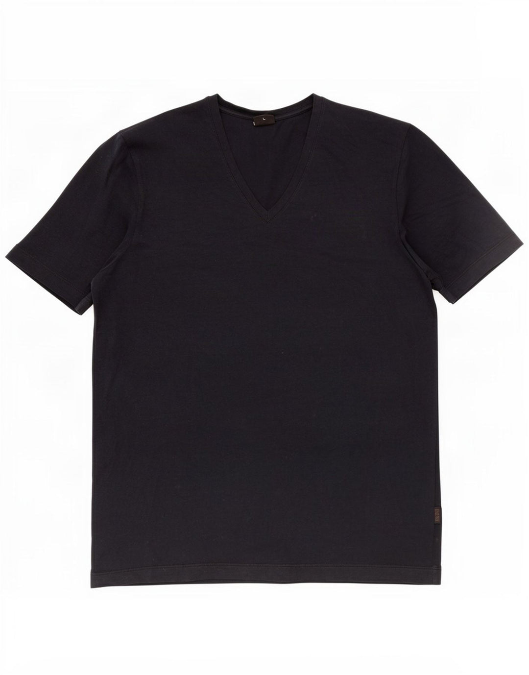 T-shirt męski Hugo Boss, duży, granatowy, bawełniany