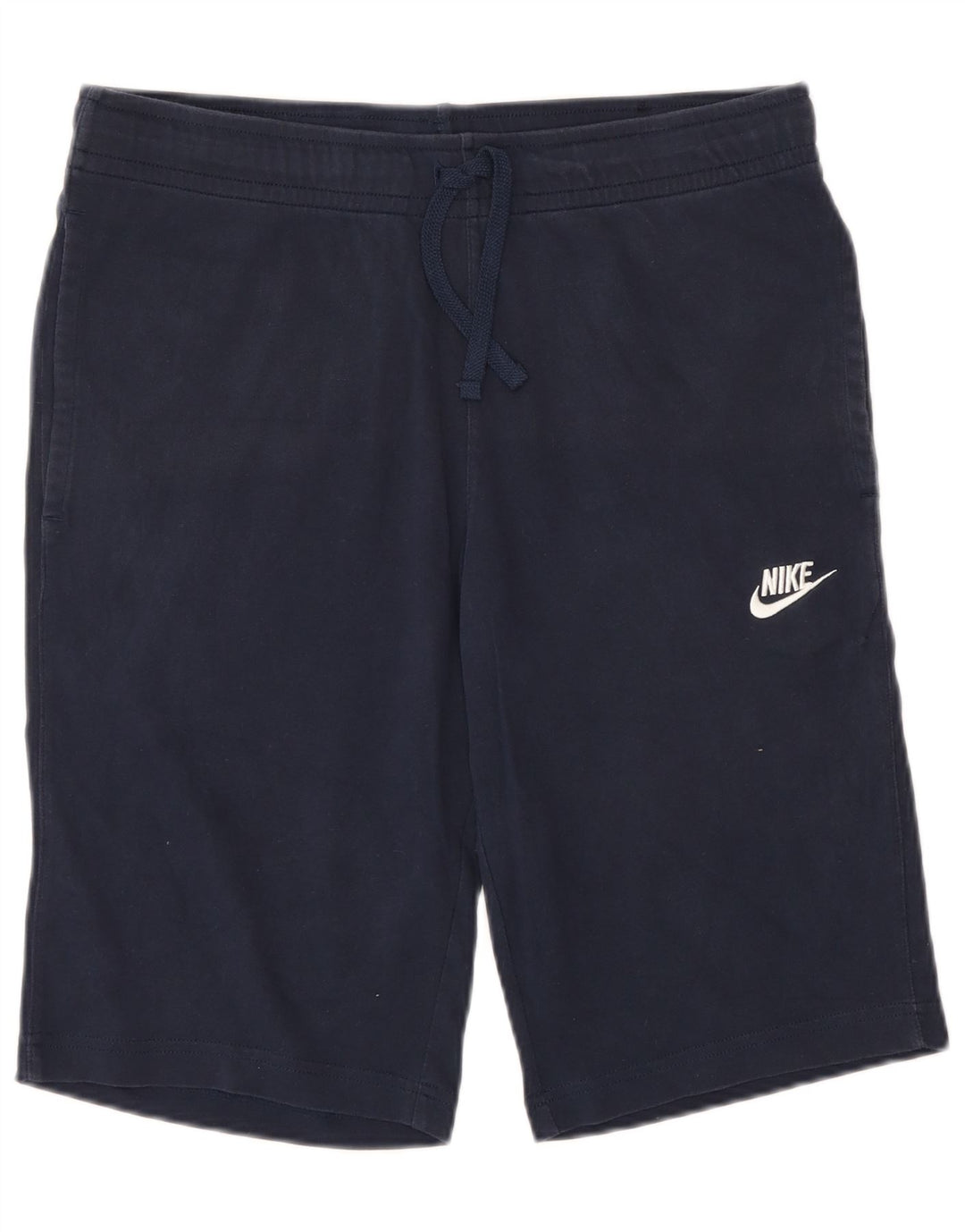Męskie spodenki sportowe Nike, małe, granatowe, bawełniane