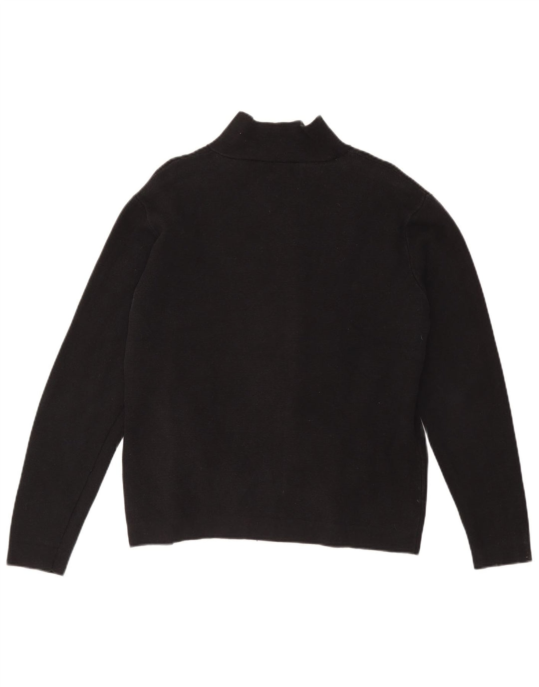 Zara Męski sweter rozpinany, duży, czarny, bawełniany